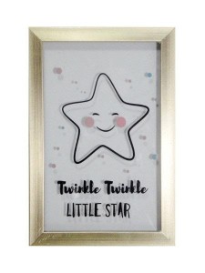 OBRAZ Z GWIAZDĄ 20X30CM, SWEDE