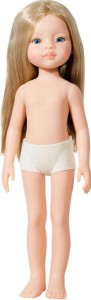 LALKA HISZPAŃSKA BEZ UBRANKA LIU 32CM, PAOLA REINA