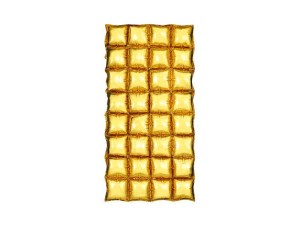 BALON FOLIOWY KURTYNA ZŁOTY 72X143CM