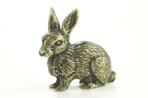 FIGURKA METALOWA KRÓLIK ABINO, ABINO