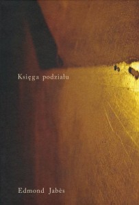 KSIĘGA PODZIAŁU, EDMOND JABES