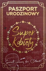 KARNET URODZINY NOWY PASZPORT DAMSKIE
