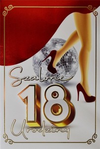 KARNET URODZINY 18