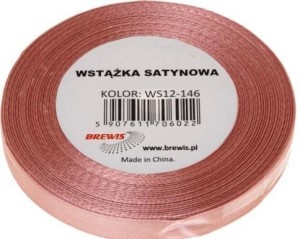 WSTĄŻKA SATYNOWA GUMA BALONOWA 12MM X 32M