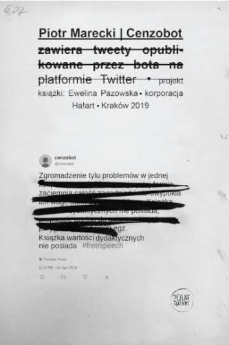 Cenzobot, Piotr Marecki