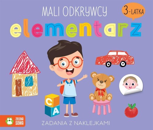 Mali odkrywcy. Elementarz 3-latka, Justyna Tkocz