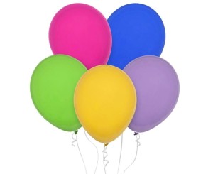 BALONY DECOMEX PASTELOWE 23CM 100SZT