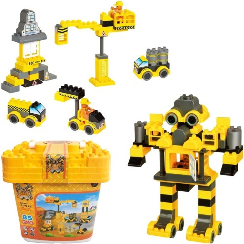 Klocki budowlane 85el, Trifox