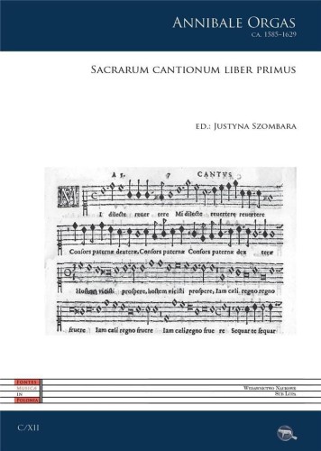 Sacrarum cantionum liber primus, Annibale Orgas