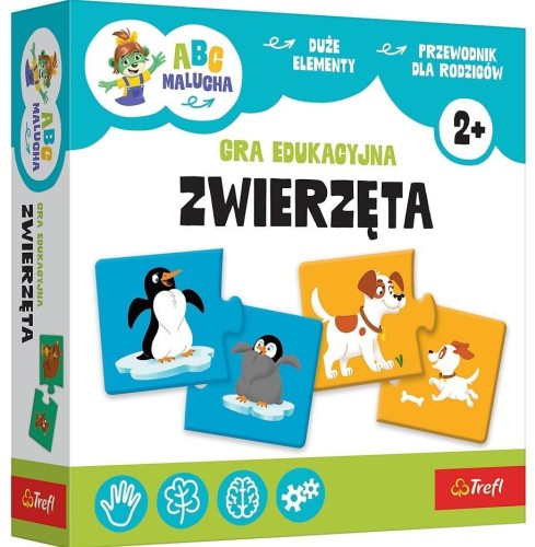 Zwierzęta ABC Maluch Rodzina Treflików TREFL