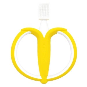 PIERWSZA SZCZOTECZKA DO ZĘBÓW BANANA, EDISONMAMA