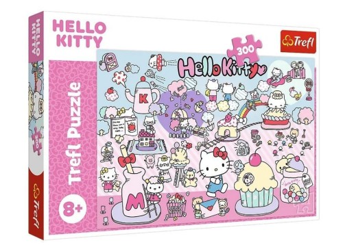 Puzzle 300 Poznaj świat Hello Kitty, Trefl