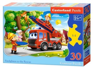 PUZZLE 30 FIREFIGHTERS TO THE RESCUE CASTOR