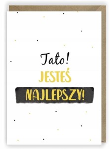 KARTKA OKOLICZNOŚCIOWA DZIEŃ TATY K051