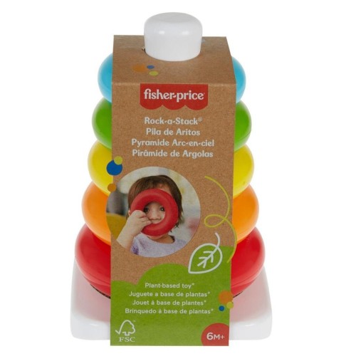 Eko piramidka z kółek, Fisher- Price
