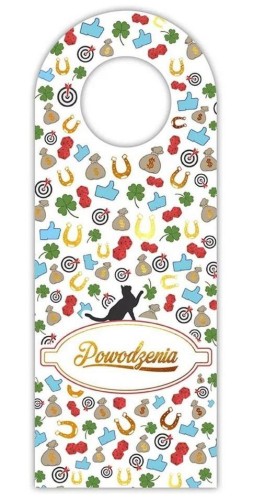 Zawieszka na butelkę - Powodzenia z kotem, Henry