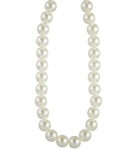 NASZYJNIK PERŁOWY 21CM