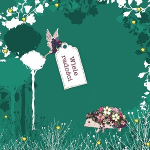 KARNET SWAROVSKI KWADRAT CL3413 WIELE RADOŚCI