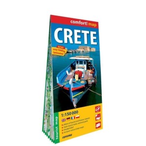 COMFORT!MAP CRETE (KRETA) 1: 150 000 LAM W.2023