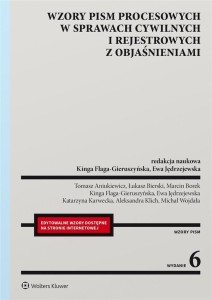 WZORY PISM PROCESOWYCH W SPRAWACH CYWILNYCH...