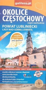 MAPA WODOODPORNA - OK. CZĘSTOCHOWY CZ.ZACHODNIA