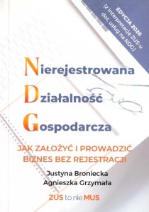 NIEREJESTROWANA DZIAŁALNOŚĆ GOSPODARCZA
