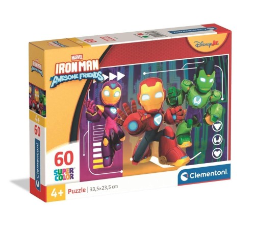 Puzzle 60 Iron Man And His Awesome Friends