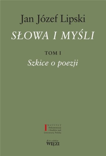 Pakiet: Słowa i myśli T.1-2, Jan Józef Lipski
