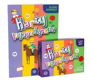 KARTY LOGOPEDYCZNE - GŁOSKI SZUMIĄCE - KOMPLET