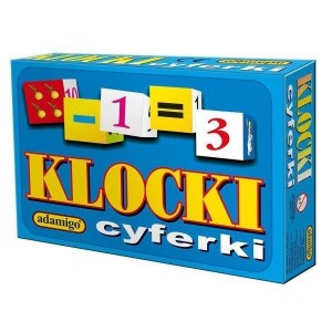 KLOCKI CYFERKI, ADAMIGO