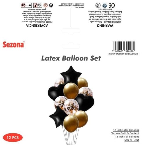 Balony 12szt