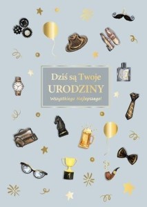 KARNET URODZINY DLA NIEGO