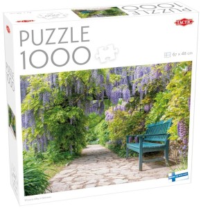 PUZZLE 1000 WISTERIA ALLEY IN BLOSSOM, TACTIC