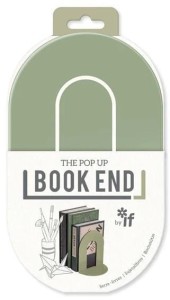 BOOK END PODPÓRKA POD KSIĄŻKI OLIWKOWY, IF