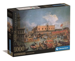 PUZZLE 1000 COMPACT MUSEUM, CLEMENTONI