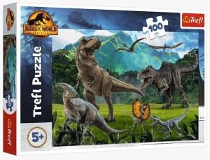 PUZZLE 100 PARK JURAJSKI TREFL, TREFL