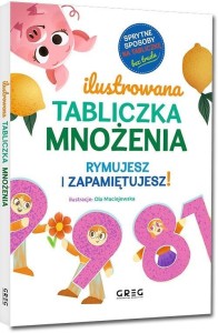 ILUSTROWANA TABLICZKA MNOŻENIA. RYMUJESZ I ZAPAMIĘ