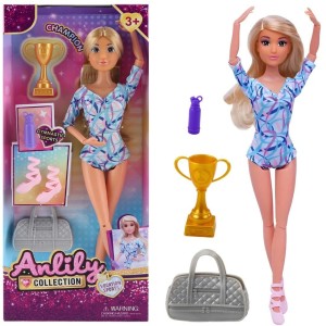 LALKA GIMNASTYCZKA Z AKCESORIAMI, TRIFOX