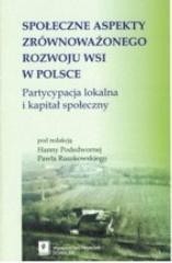 SPOŁECZNE ASPEKTY ZRÓWNOWAŻONEGO ROZWOJU WSI...