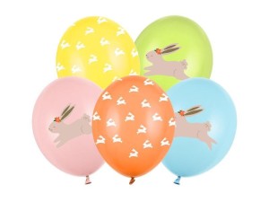 BALONY EGG HUNT 30CM 50SZT