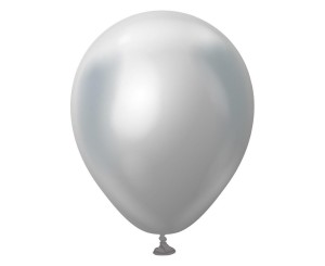 BALONY MIRROR SILVER 100 SZT