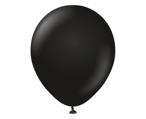 Balony Standard Black 100szt