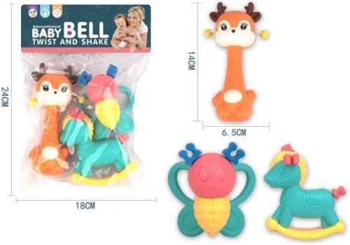 Grzechotki 3szt, Merkpol