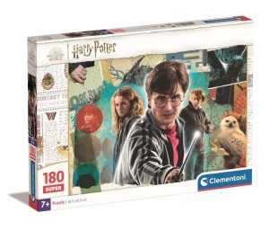 PUZZLE 180 SUPER KOLOR HARRY POTTER, CLEMENTONI