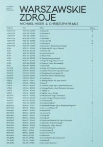 WARSZAWSKIE ZDROJE, MEIER MICHAEL, CHRISTOPH FRANZ