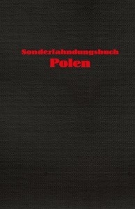 SONDERFAHNDUNGSBUCH POLEN. SPECJALNA KSIĘGA...