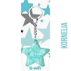 BRELOK GWIAZDKA KORNELIA, BE-HAPPY GIFTS