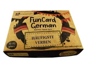 FUN CARD GERMAN HAUFIGSTE VERBEN CREATIVO