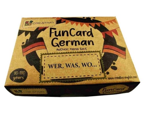 Fun Card German Wer, Was, Wo... CREATIVO, Creativo