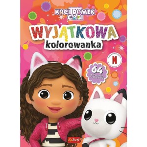 KOCI DOMEK GABI. WYJĄTKOWA KOLOROWANKA